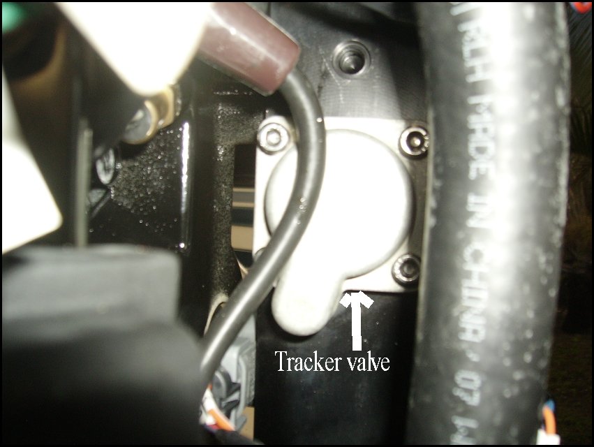 Tracker Valve on Rail